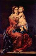 Bartolome Esteban Murillo Madonna with the Rosary Sweden oil painting artist